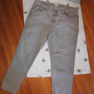 Eileen Fisher Gray Jeans Sz 14...C325